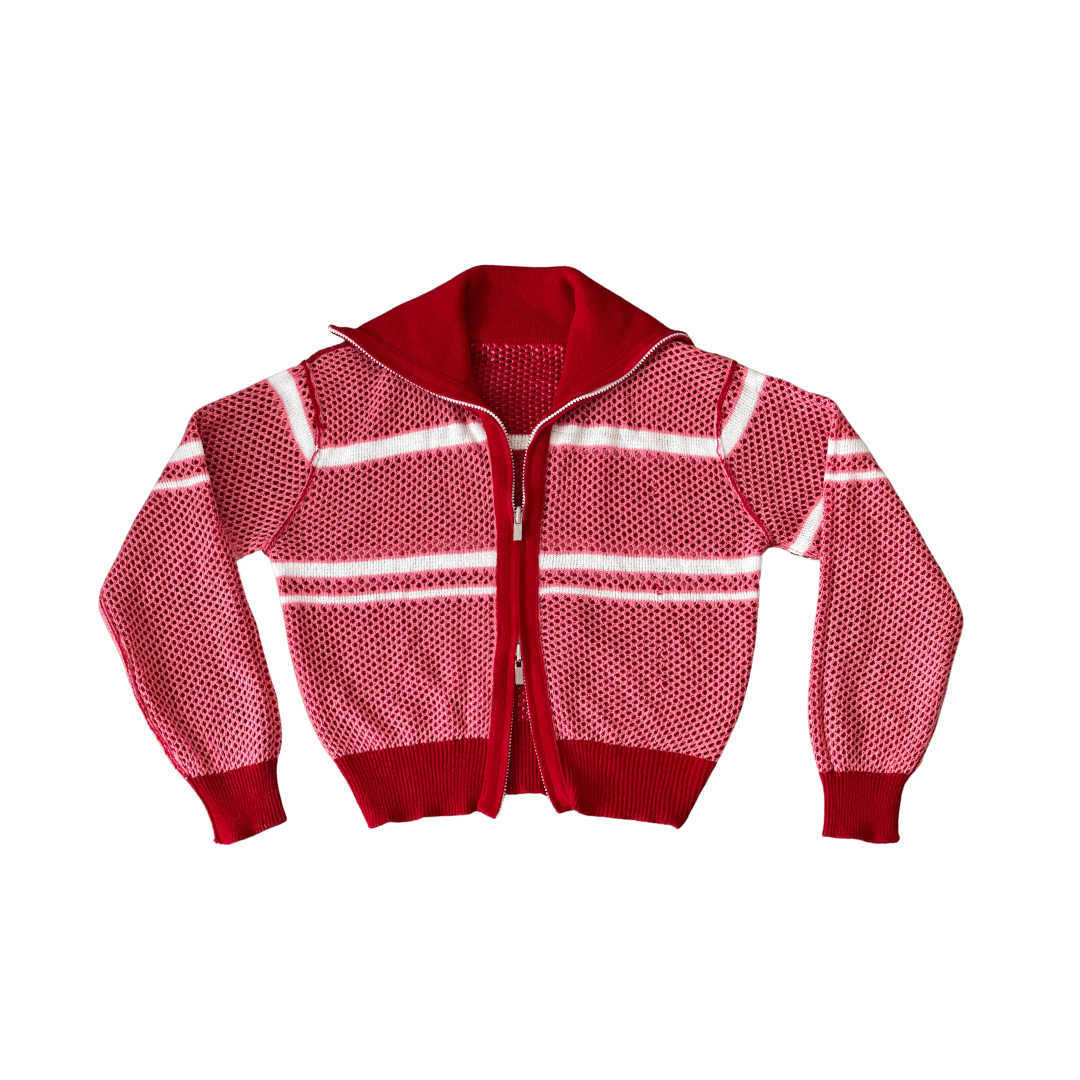 Scarlett Reversible Stripe Knit Jacket