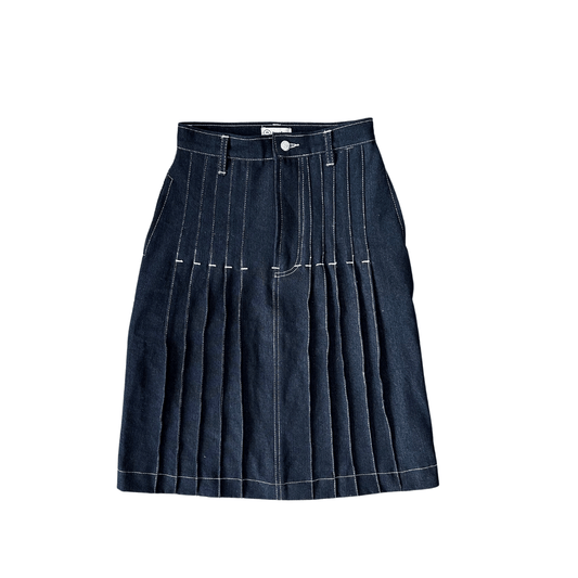 Claire Midi Denim Skirt