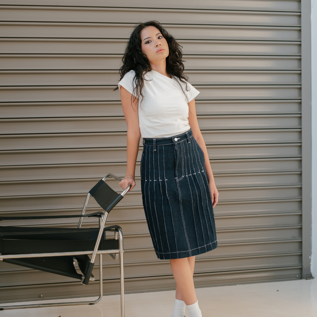 Claire Denim Skirt