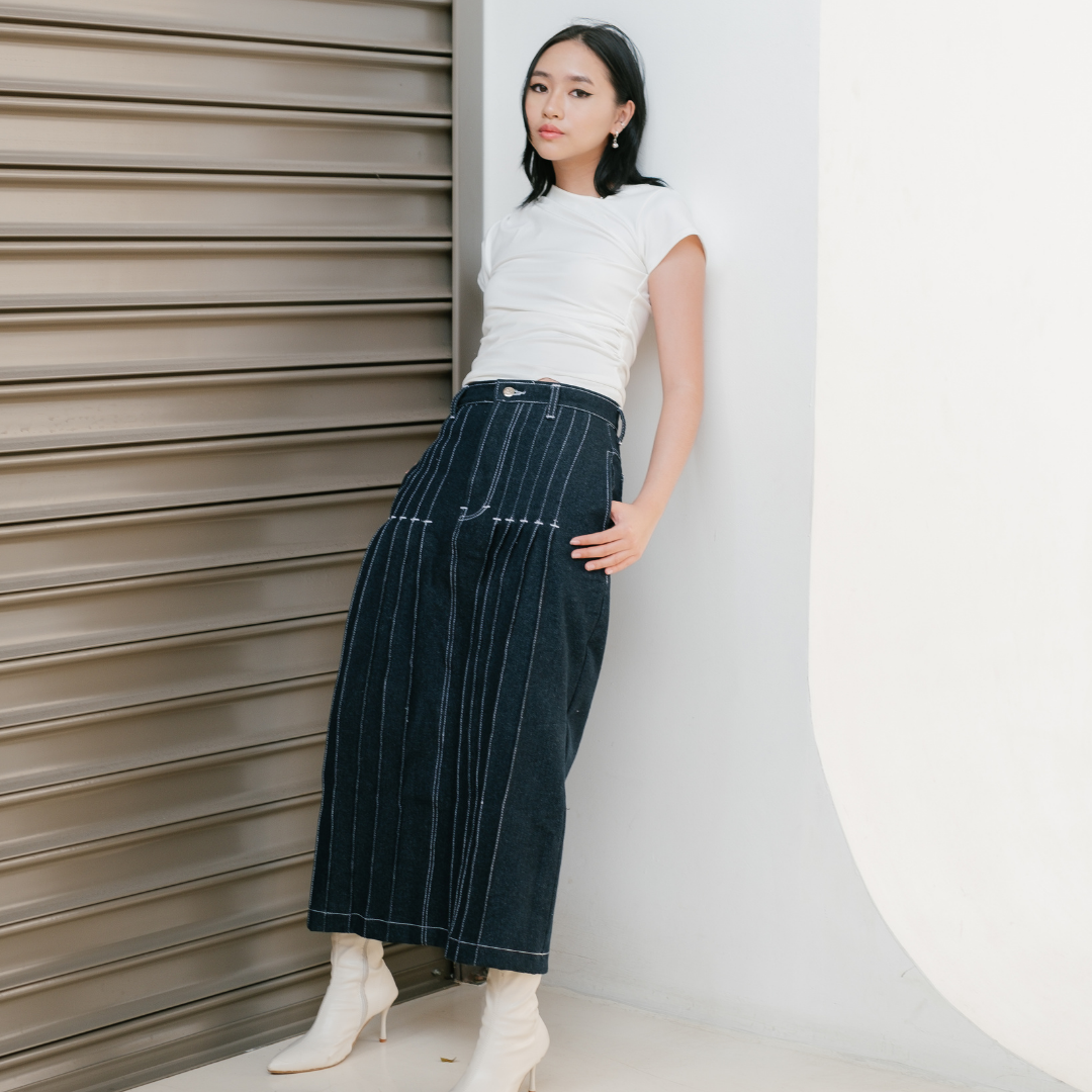 Claire Denim Skirt