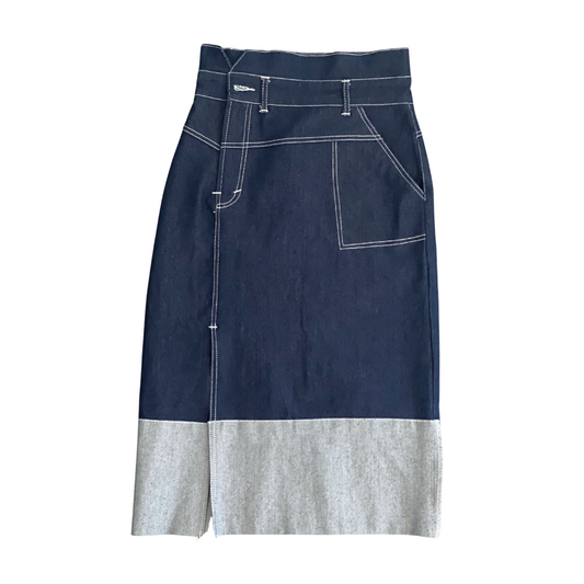 Irene Highwaist Skirt Denim