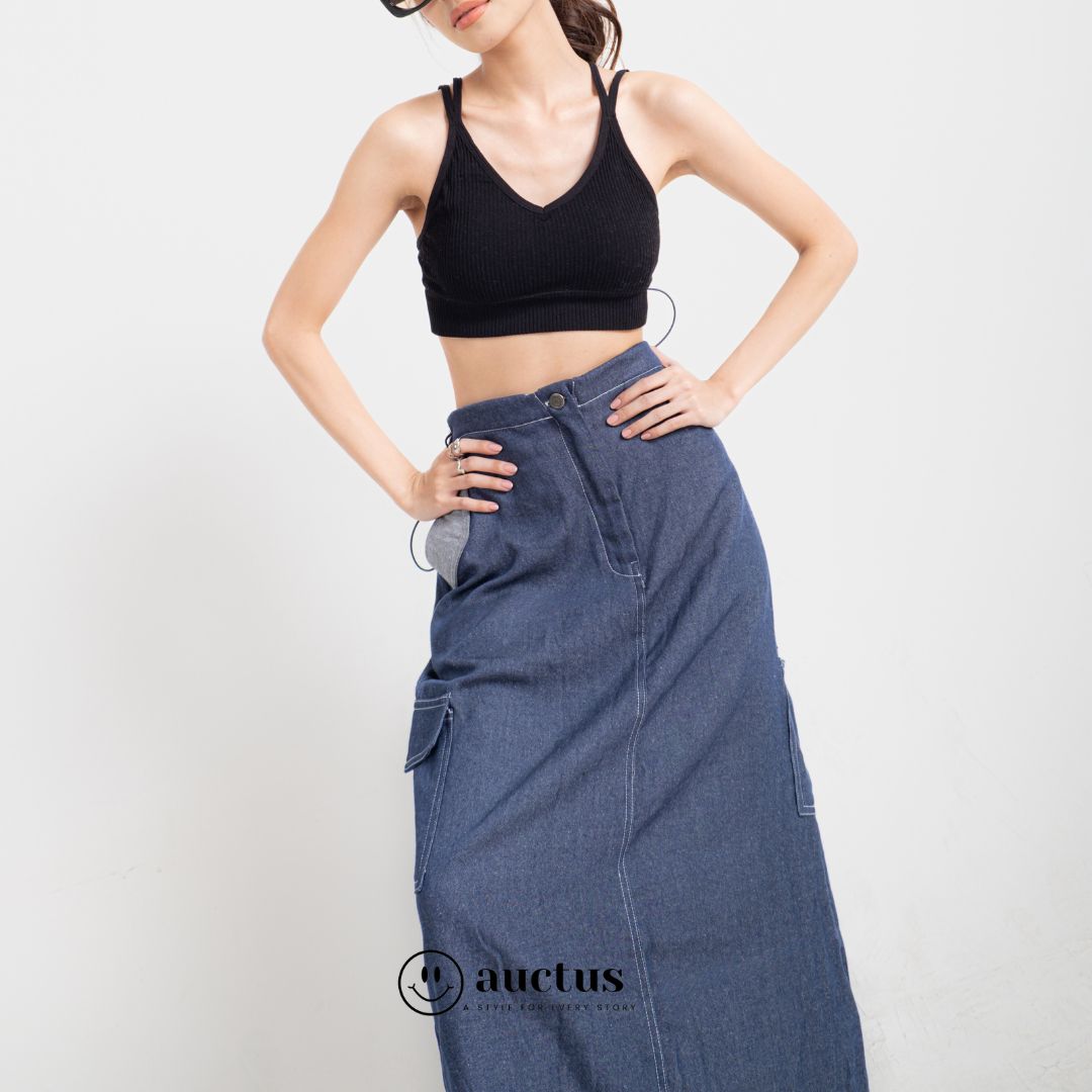 Jade Cargo Skirt