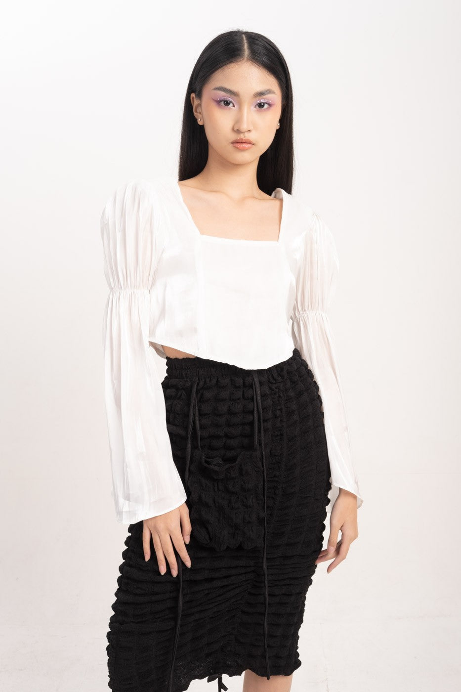 Alexa Puffy Long Sleeve Top ( JFW 2023 exclusive )