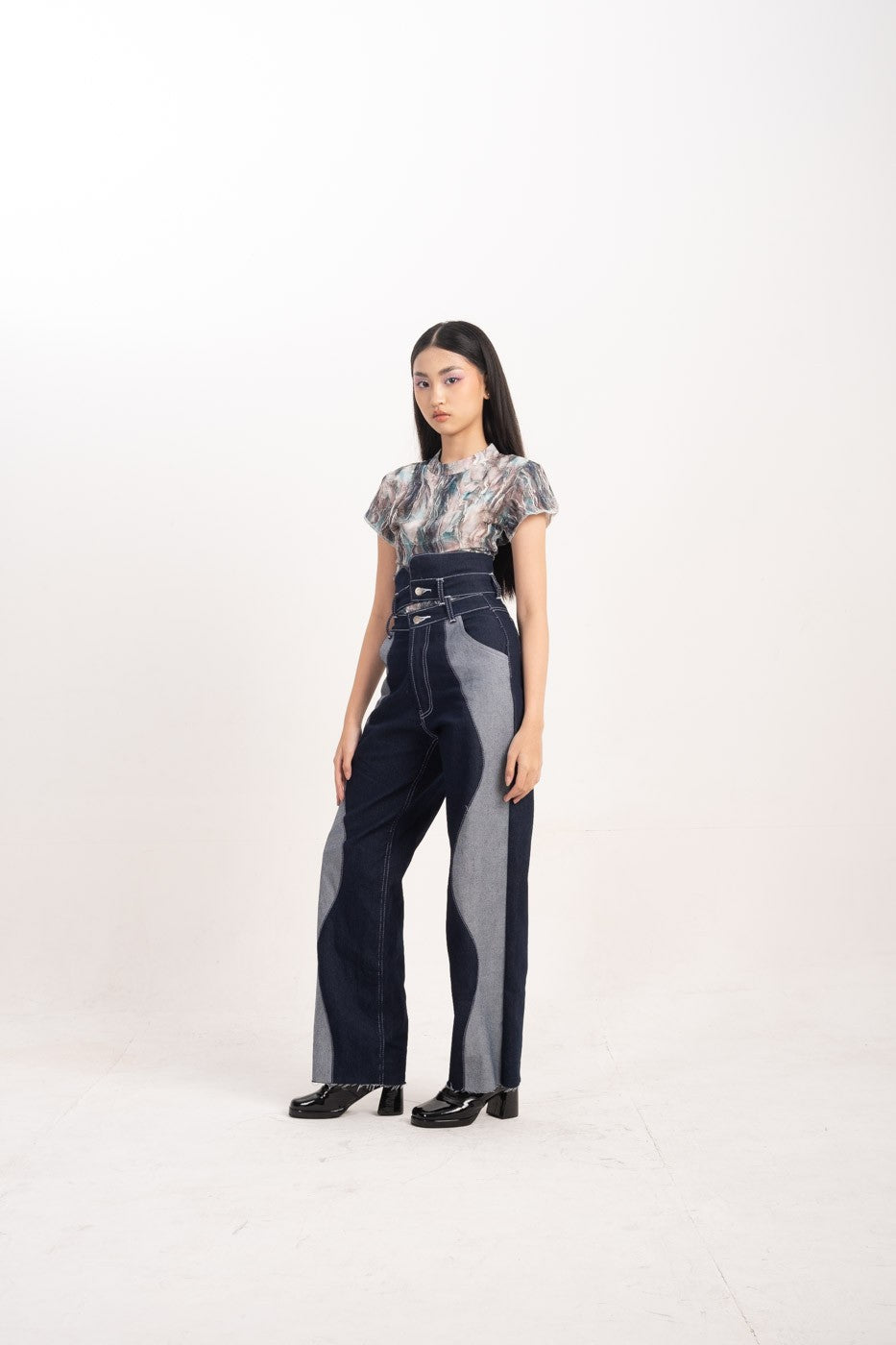 Fezco Spiral Highwaist Pants ( JFW 2023 exclusive )