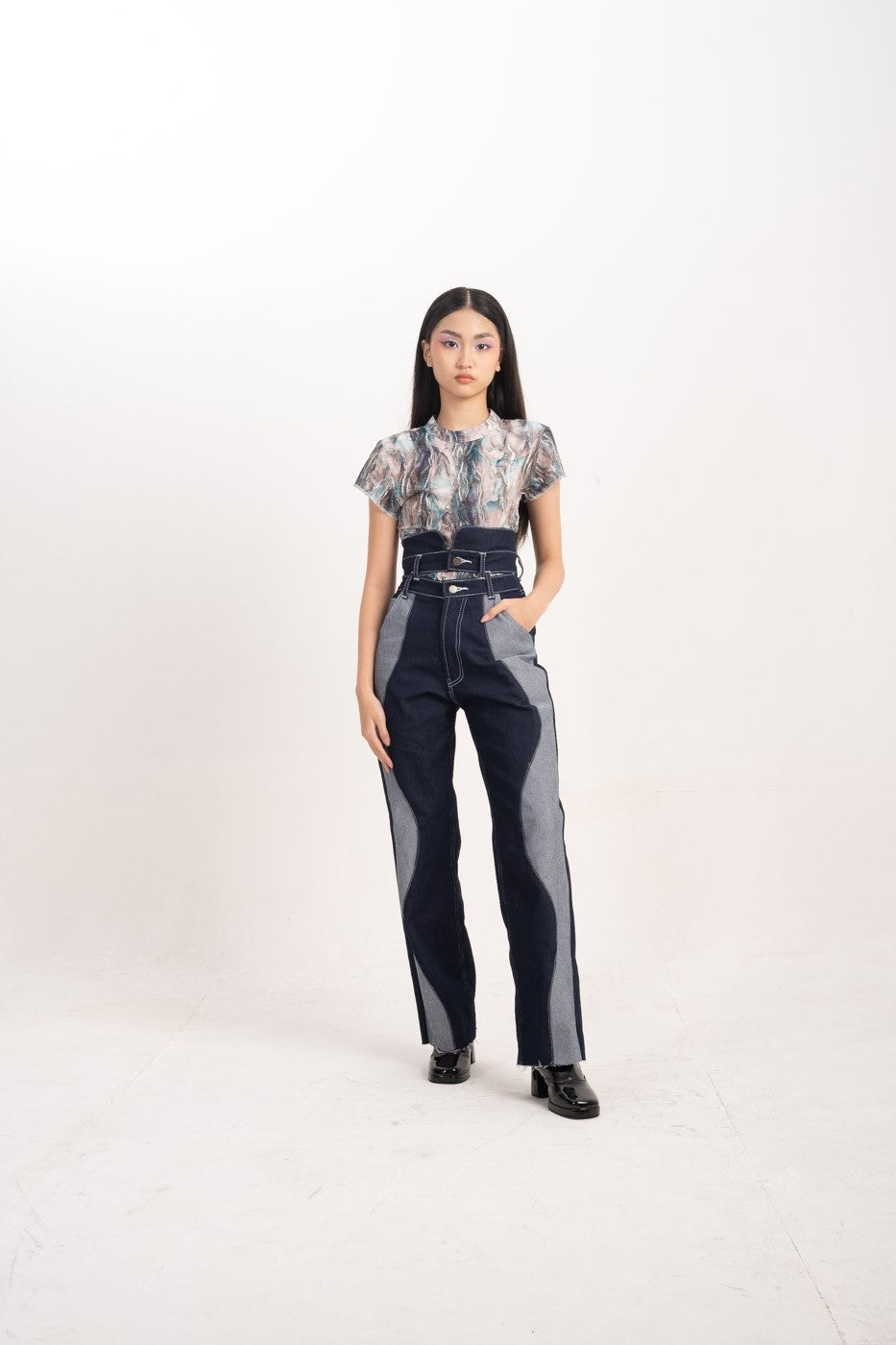 Fezco Spiral Highwaist Pants ( JFW 2023 exclusive )