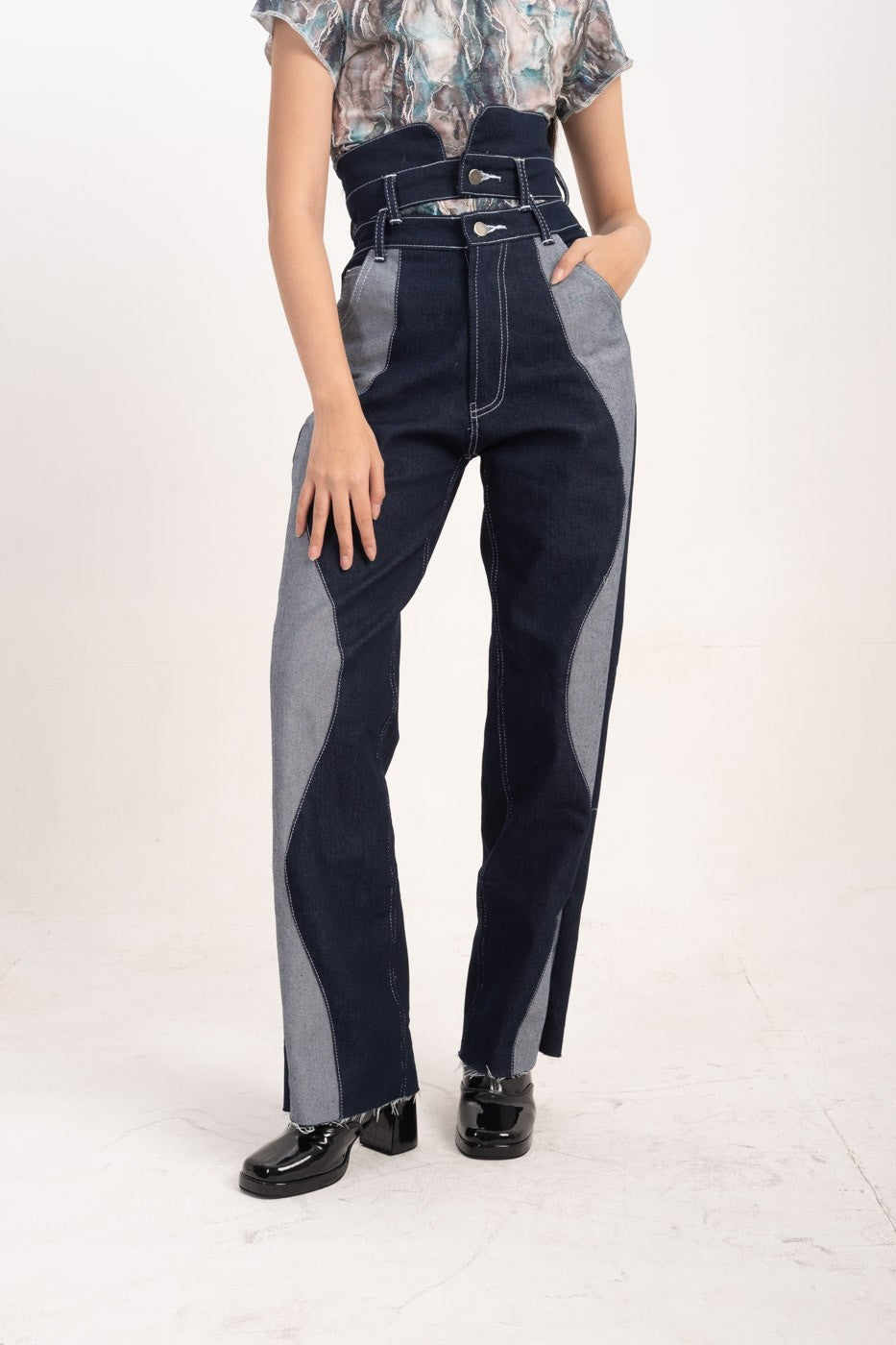 Fezco Spiral Highwaist Pants ( JFW 2023 exclusive )