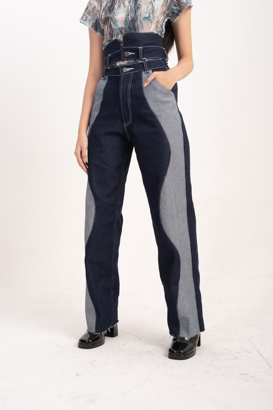 Fezco Spiral Highwaist Pants ( JFW 2023 exclusive )